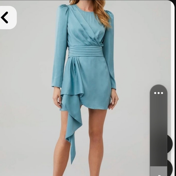 Ronny Kobo Collection Dresses & Skirts - Ronny Kobo Blue Asymmetrical Dress​